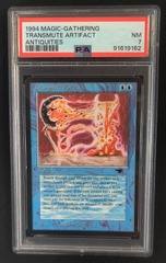 Transmute Artifact PSA 7 NM Antiquities MTG Magic Graded Card